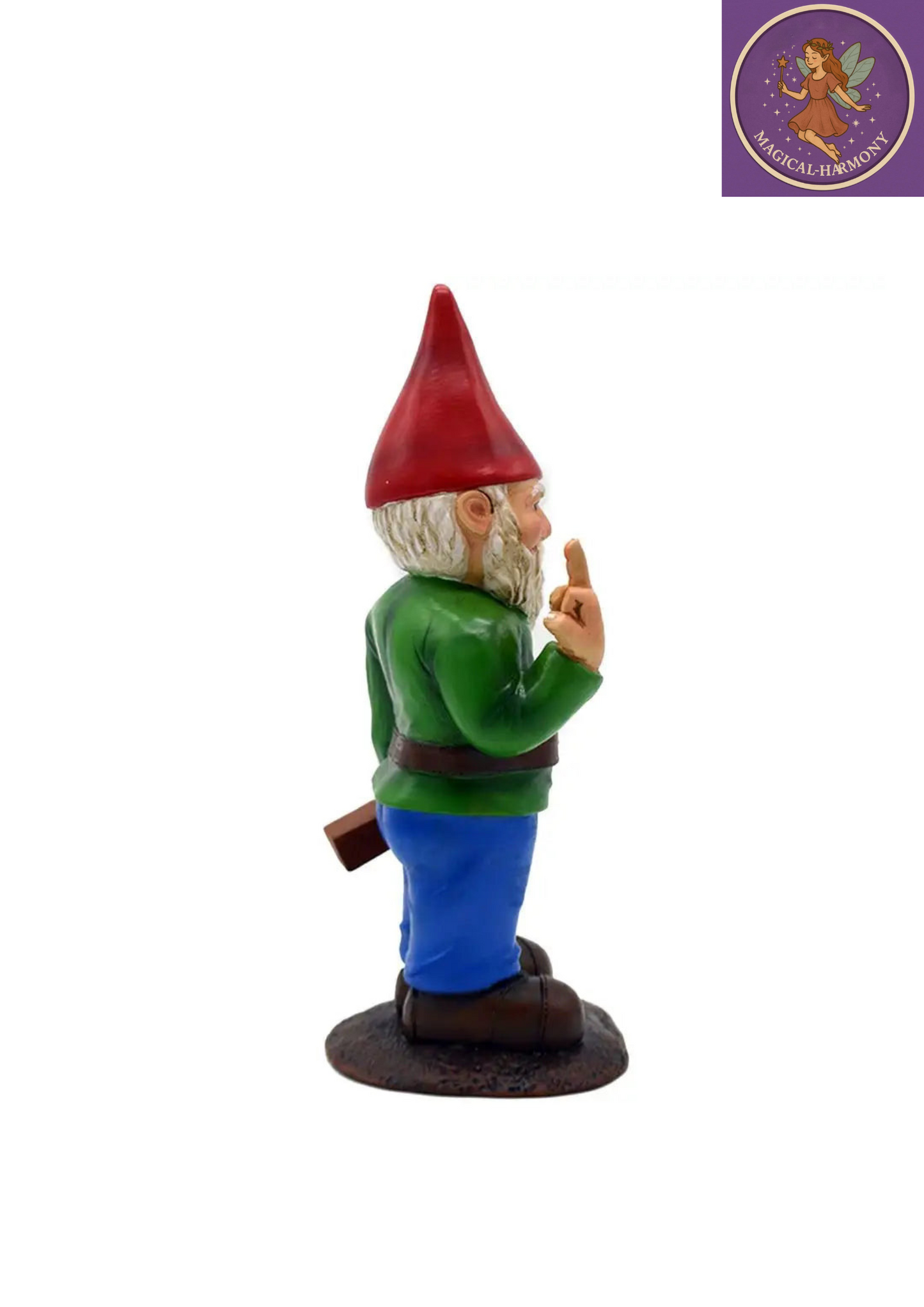 Funny Middle Finger Garden Gnome