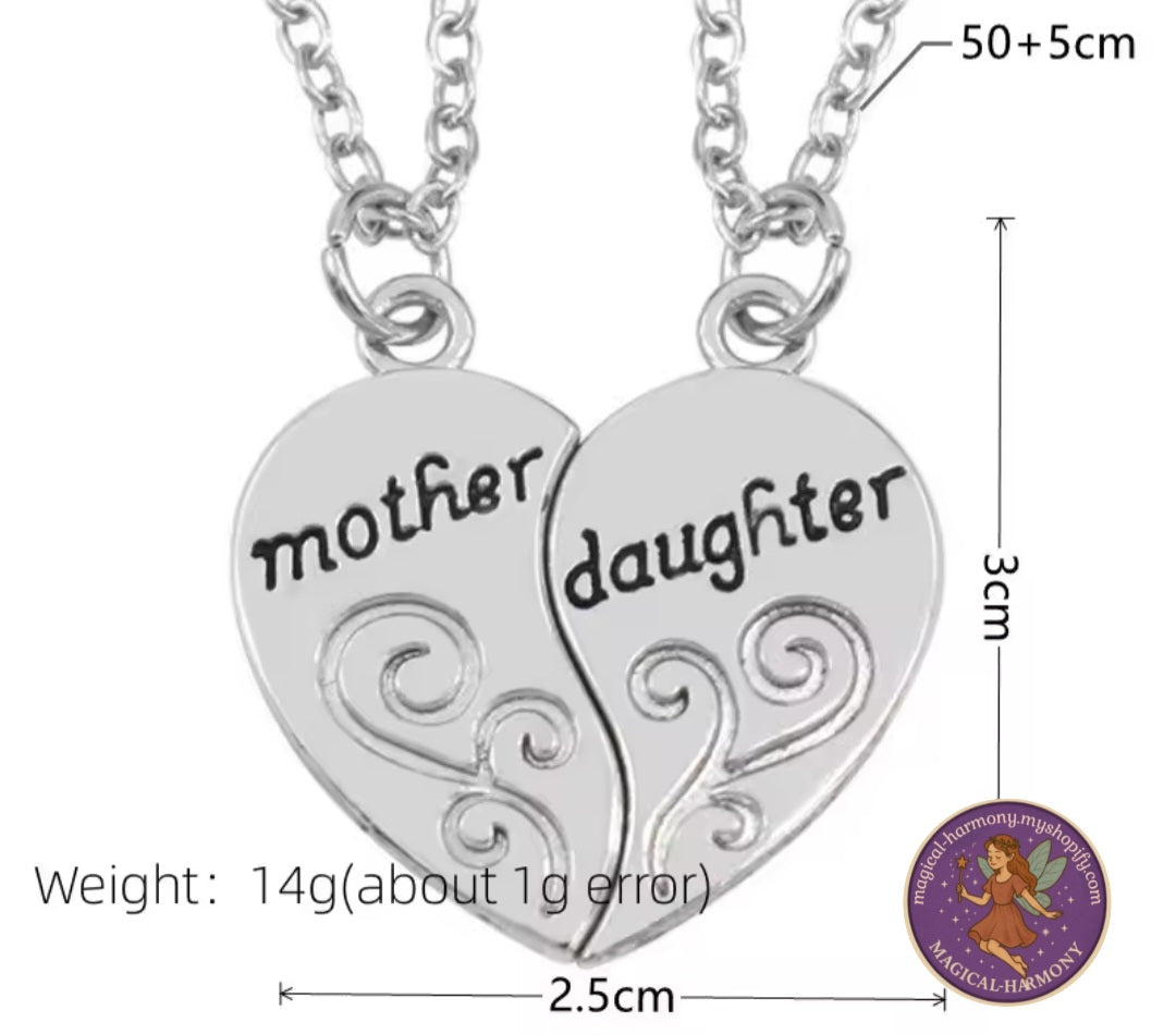 2-Piece Antique Silver-Plated Necklace Set