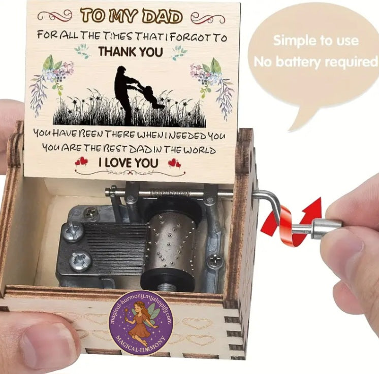 Dad Music Box