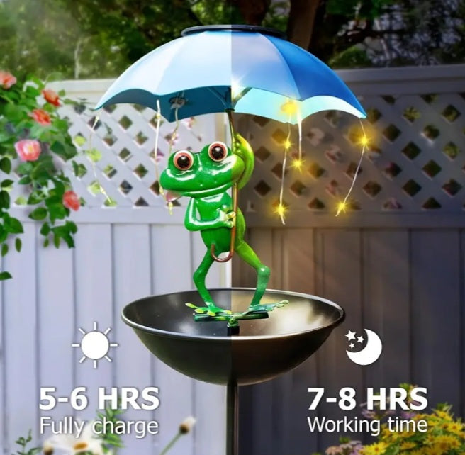 Solar Powered Frog