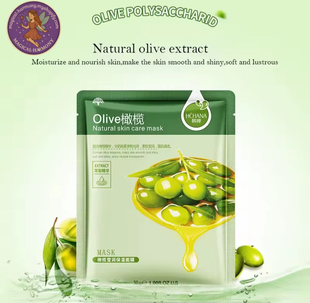30 Piece Fresh Fruit Facial Mask.