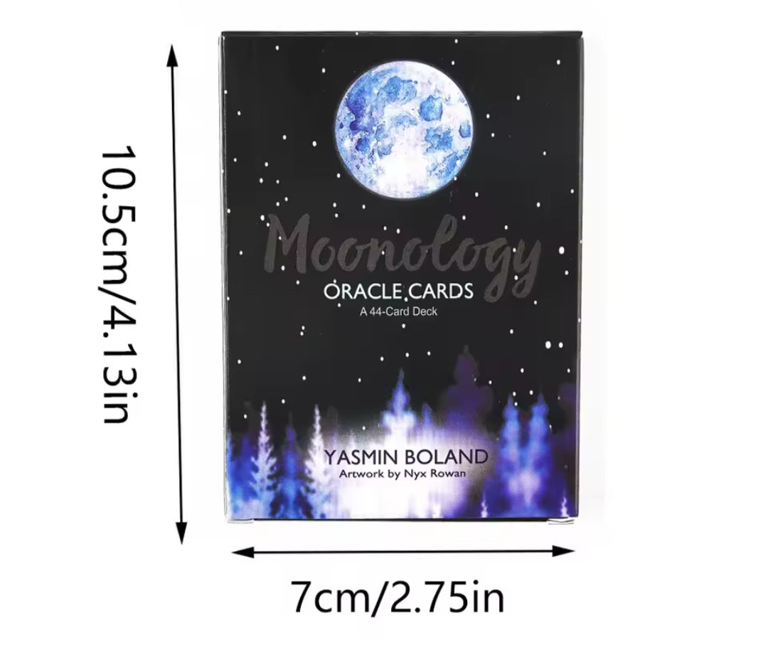 Moonology Manifestation Oricle Tarot Cards