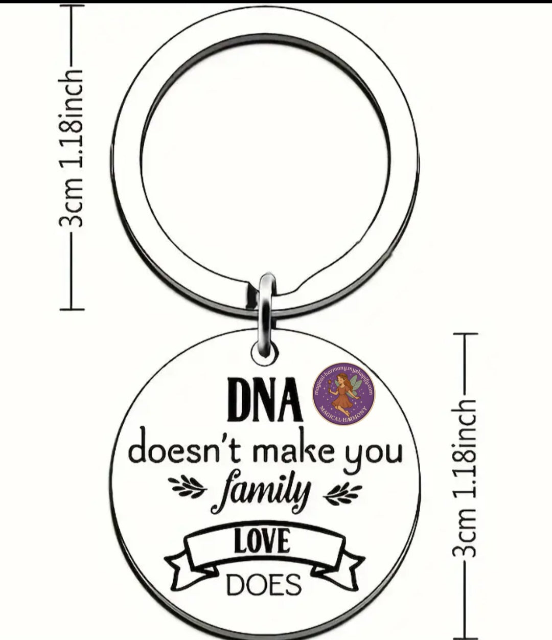DNA keychain