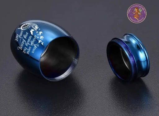 2pcs Memorial Urn Necklace Set