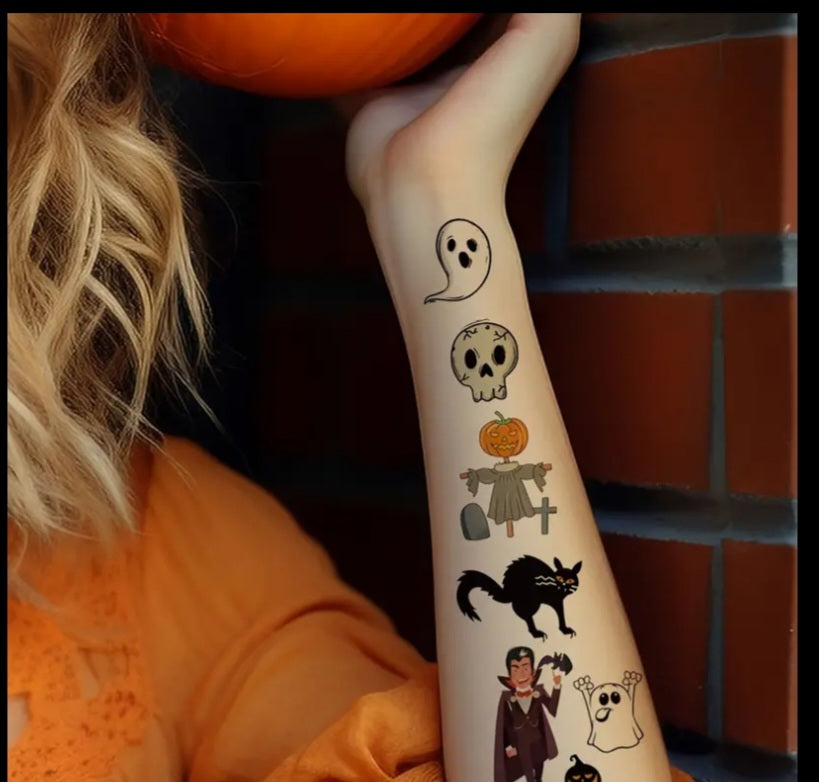 Haloween Temporary Tattoos.