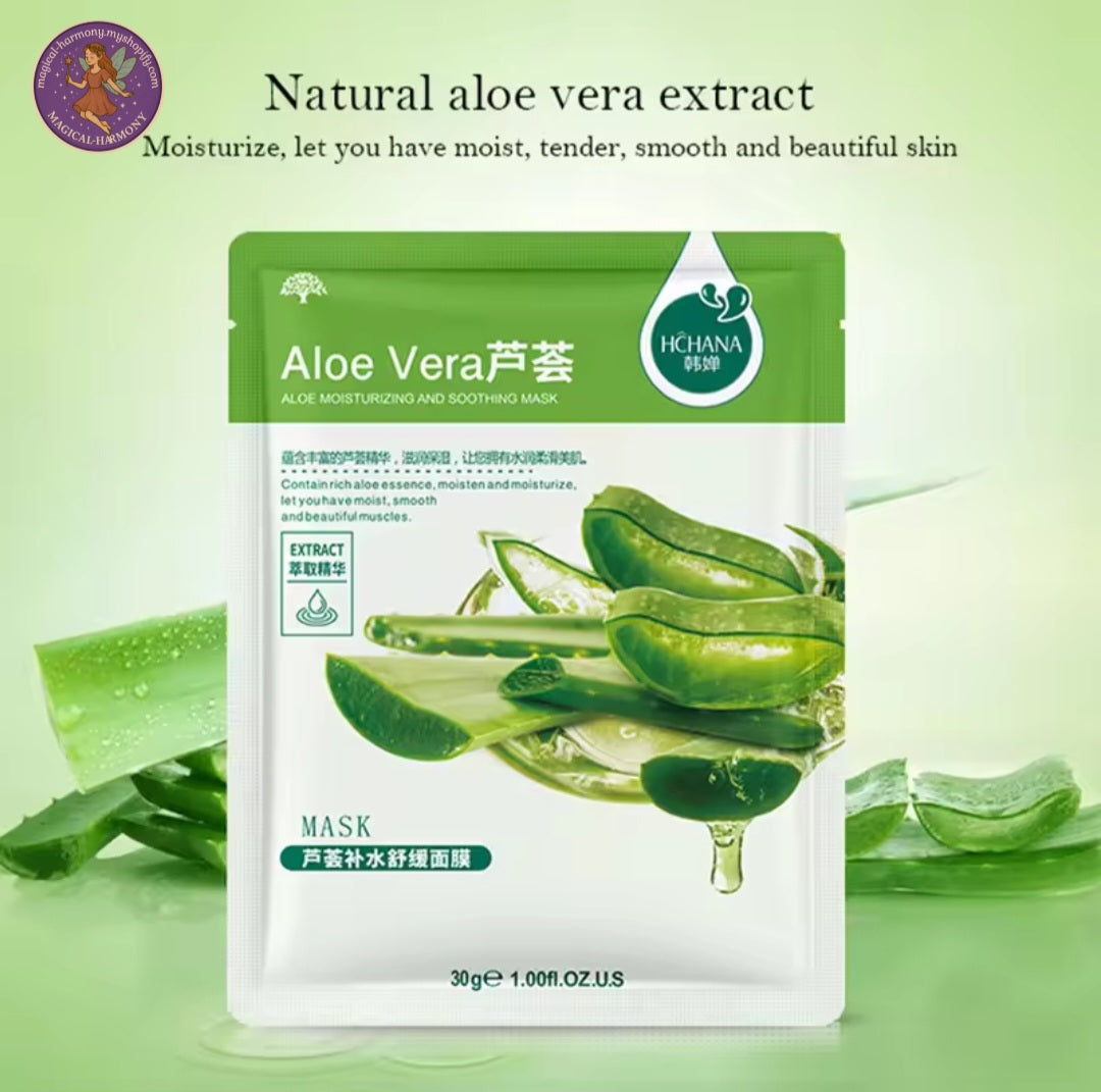 30 Piece Fresh Fruit Facial Mask.