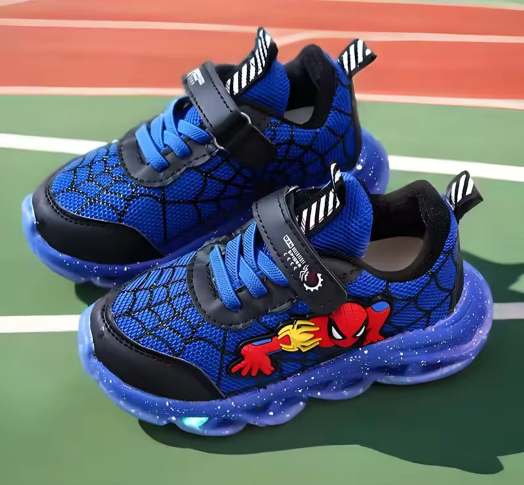 Spidey Shoes With Lights