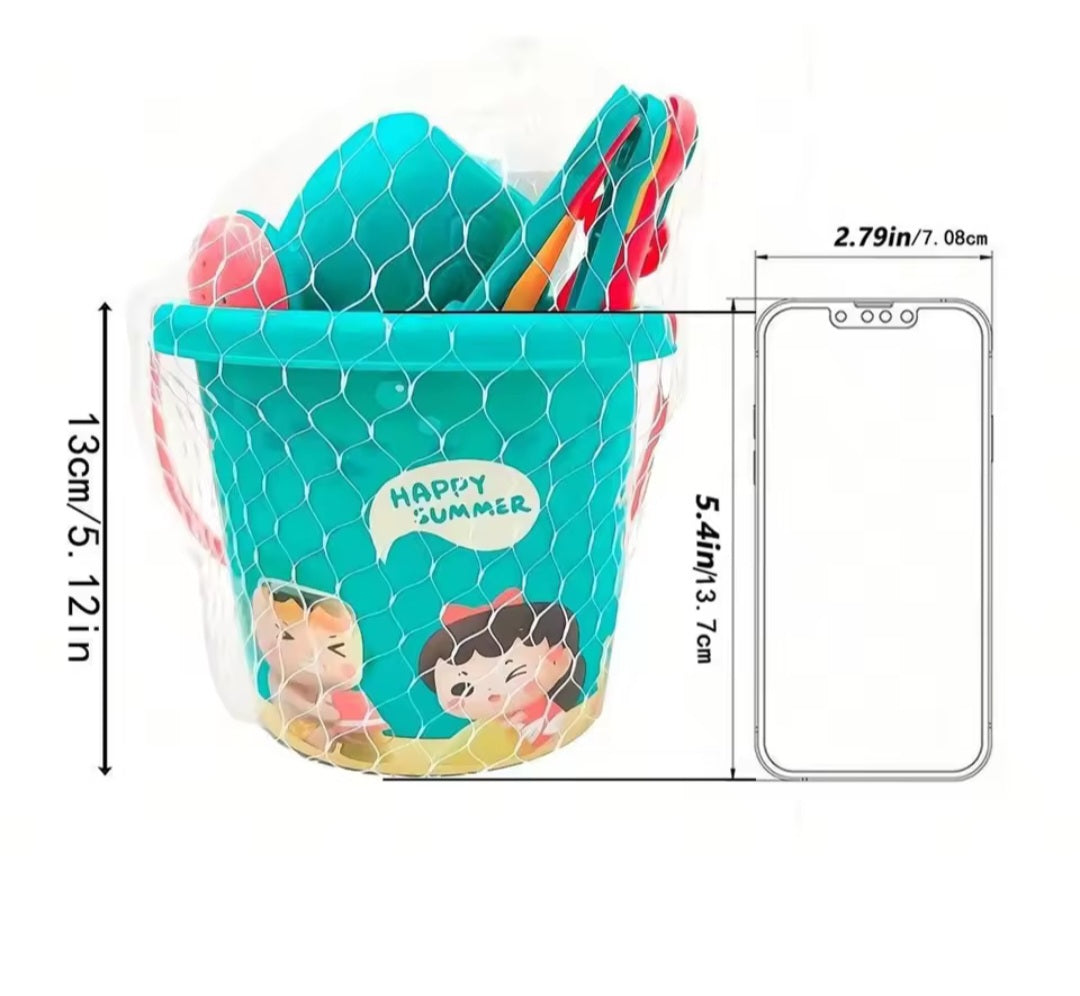 18 Piece Beach Sand Toy Set