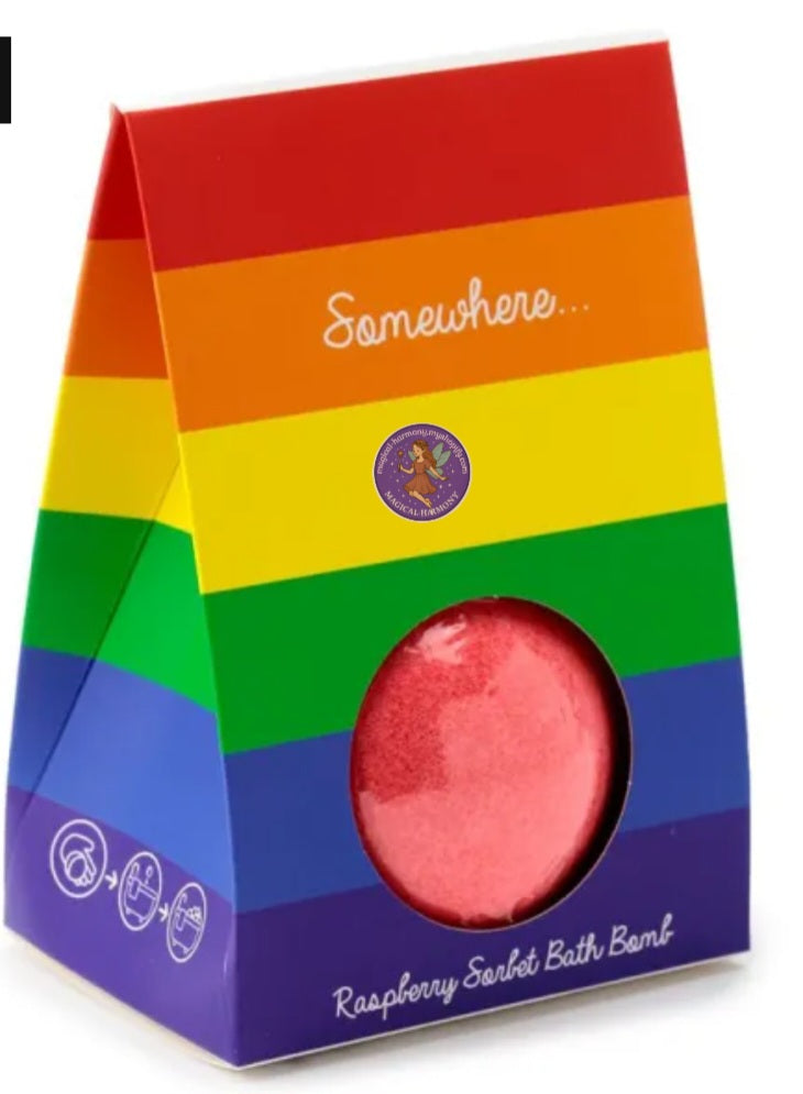 Rainbow Bath Bomb