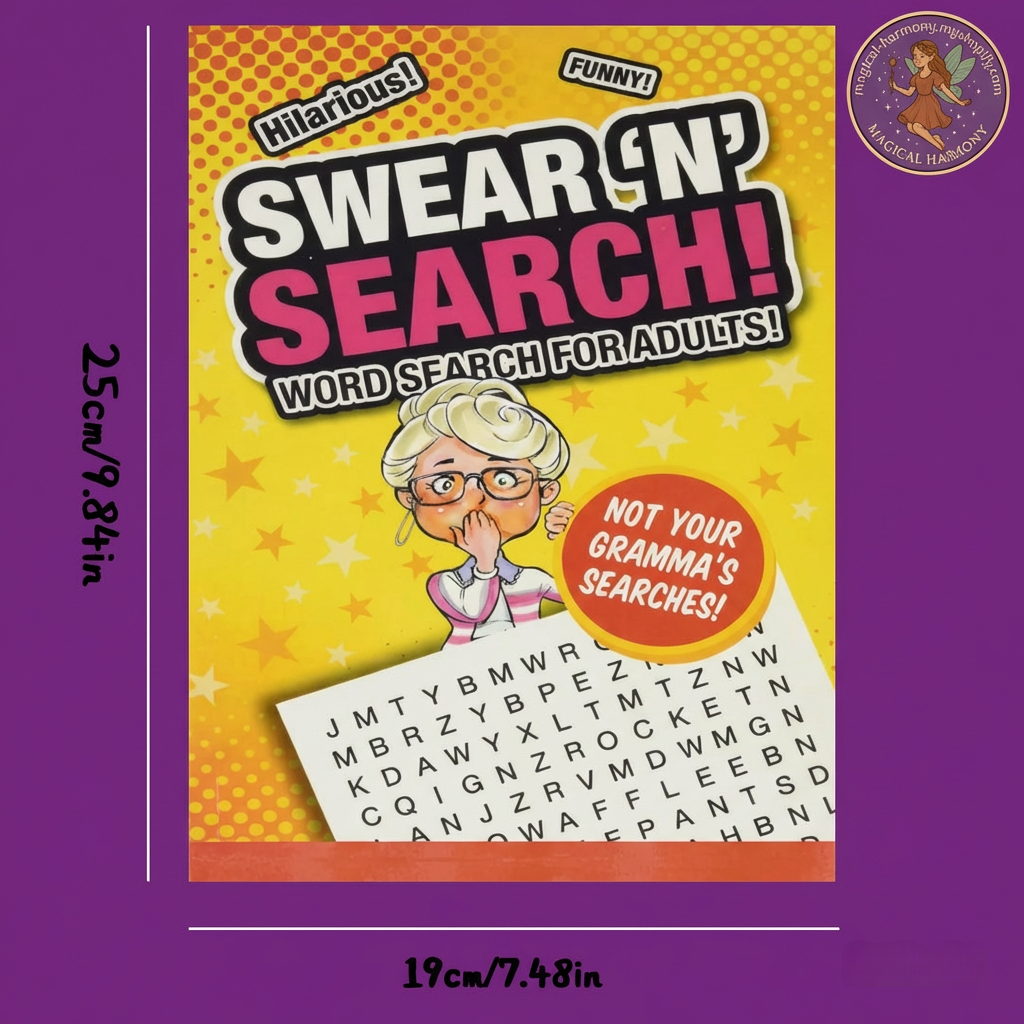 Adult Swear Word Puzzle Book