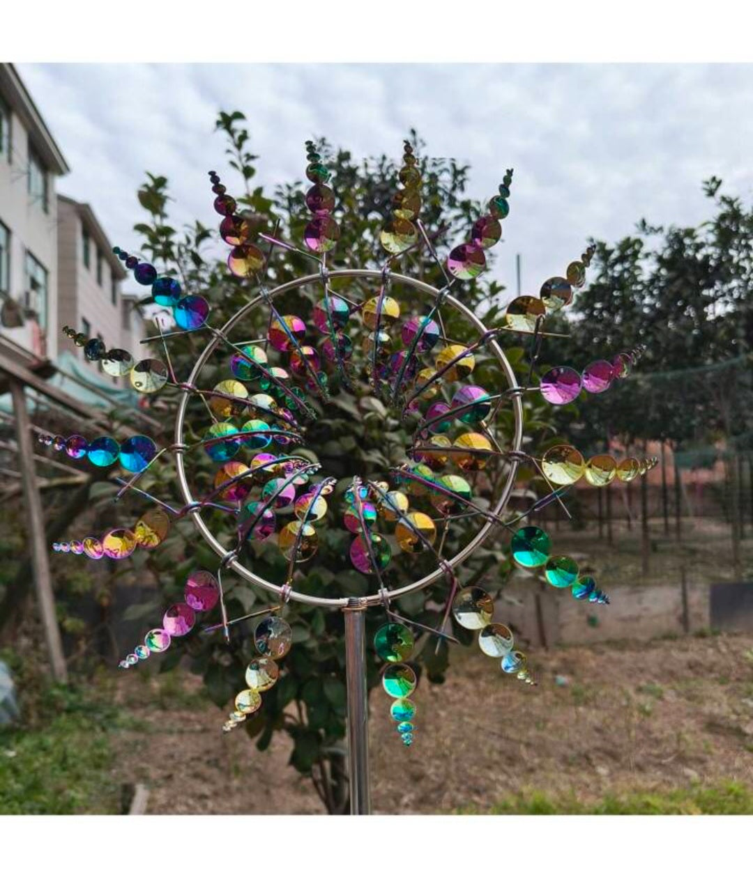 Metal wind mill