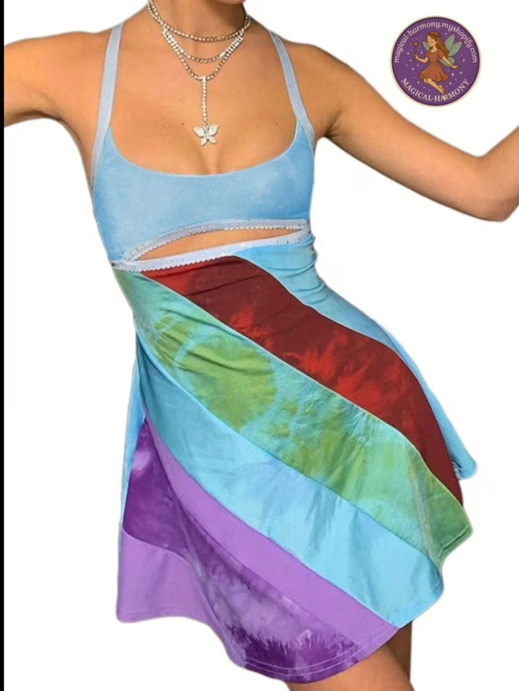 Women’s Casual Suspender A-Line Dress