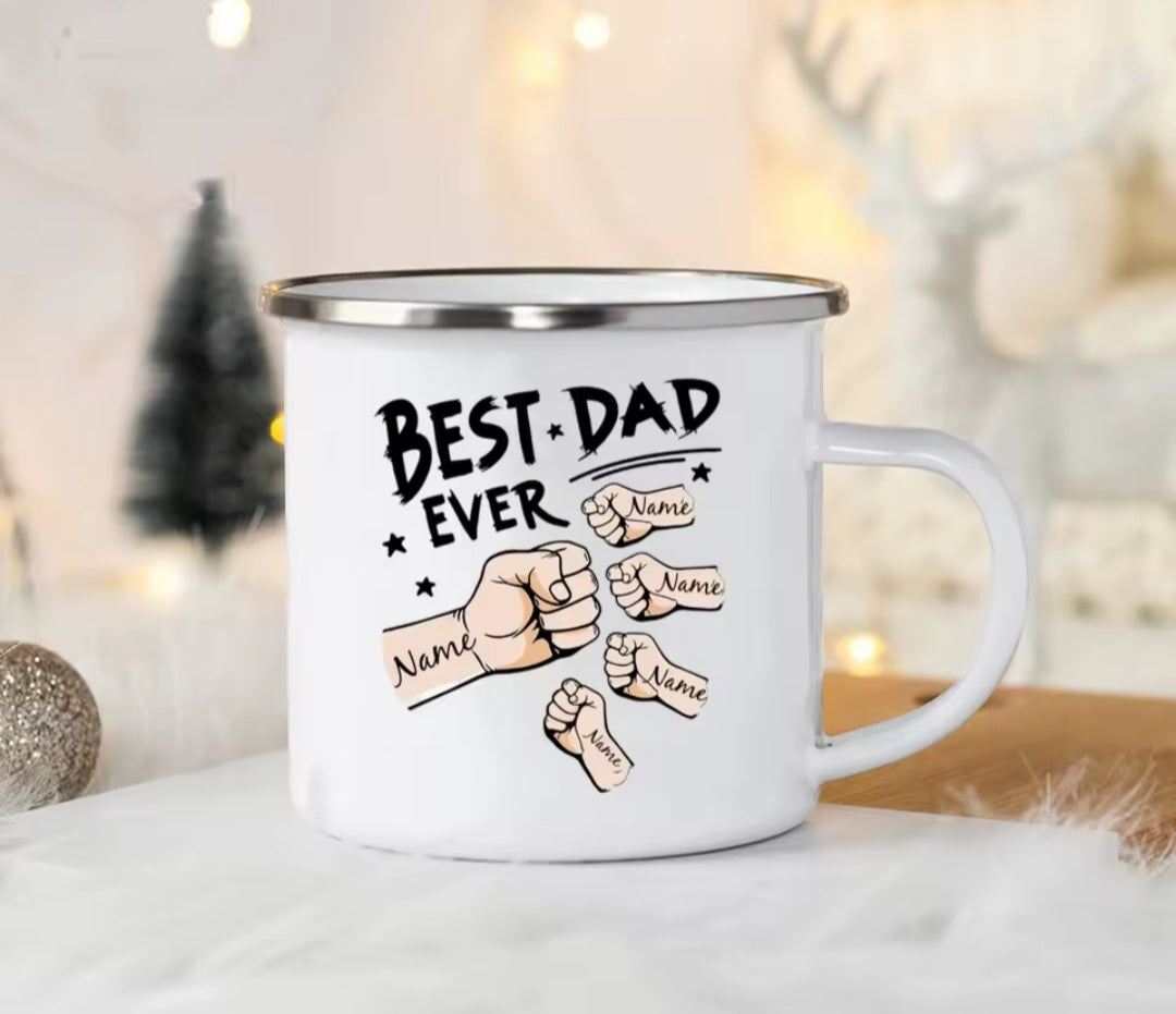 Dad's Camping/Travel Tin Mug