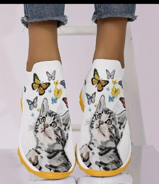 Cat & Butterfly Trainers