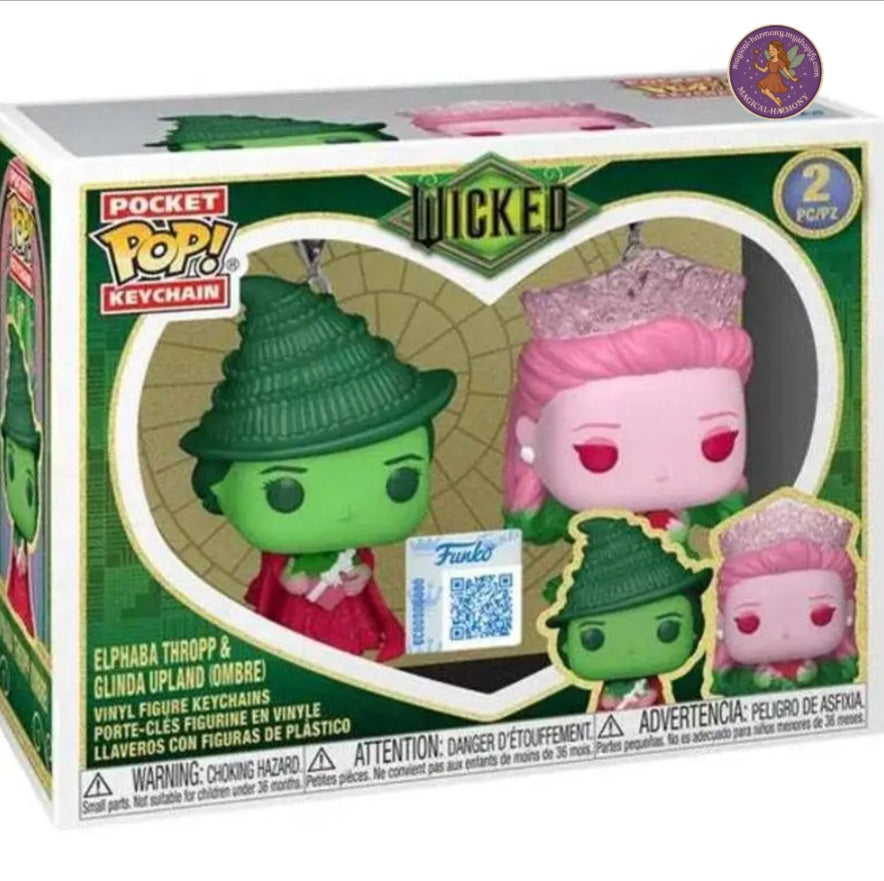 The Funko Pop! Keychain Duo