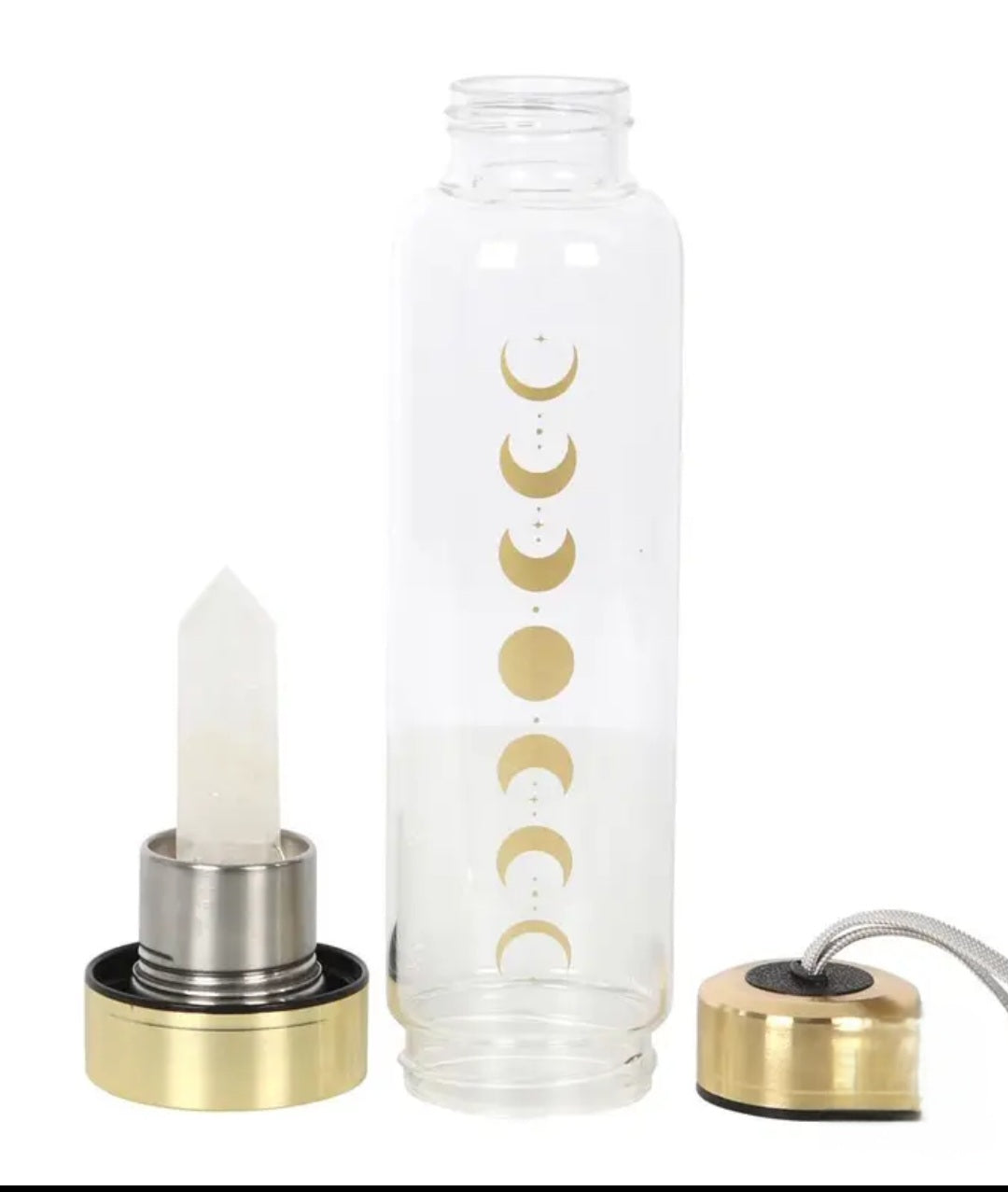 Moon phase water bottle