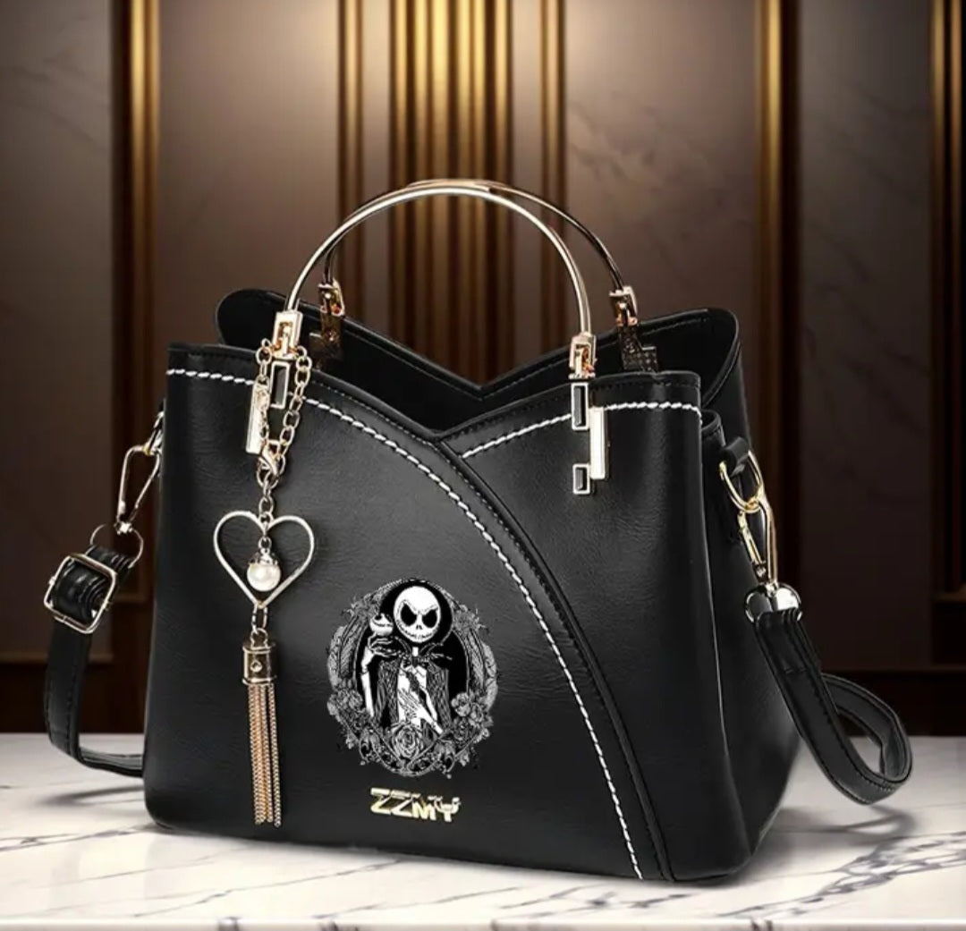 Jack Skellington and Sally crossbody bag