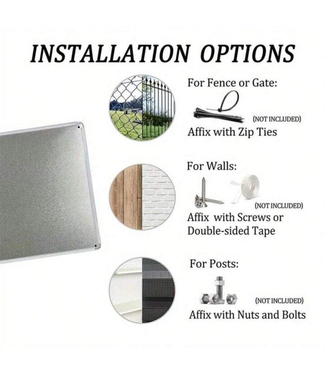 Metal Wall Sign