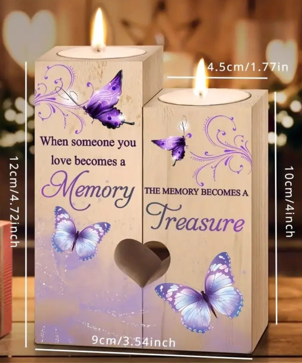 Tea Light Memory Candle Holder