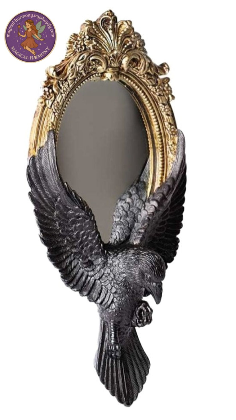 Raven's Gaze Hand Mirror