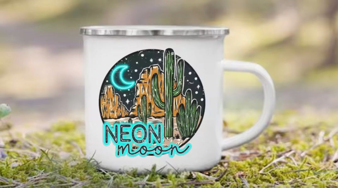 Tin Camping Mug