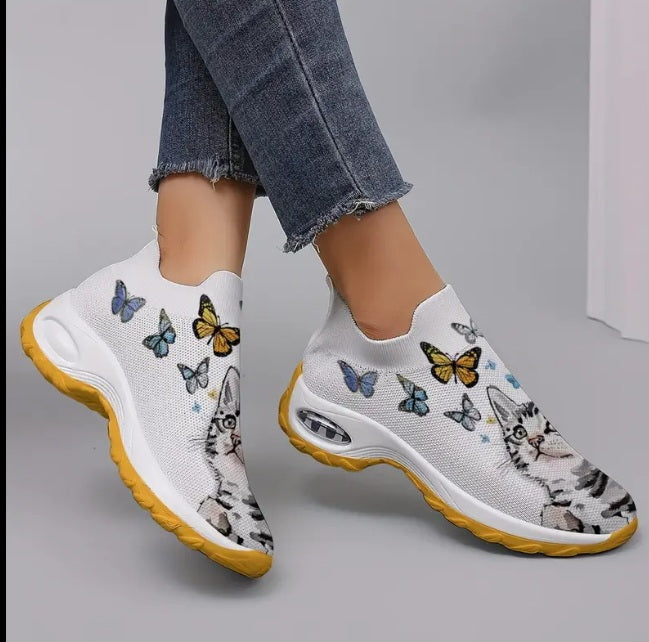 Cat & Butterfly Trainers