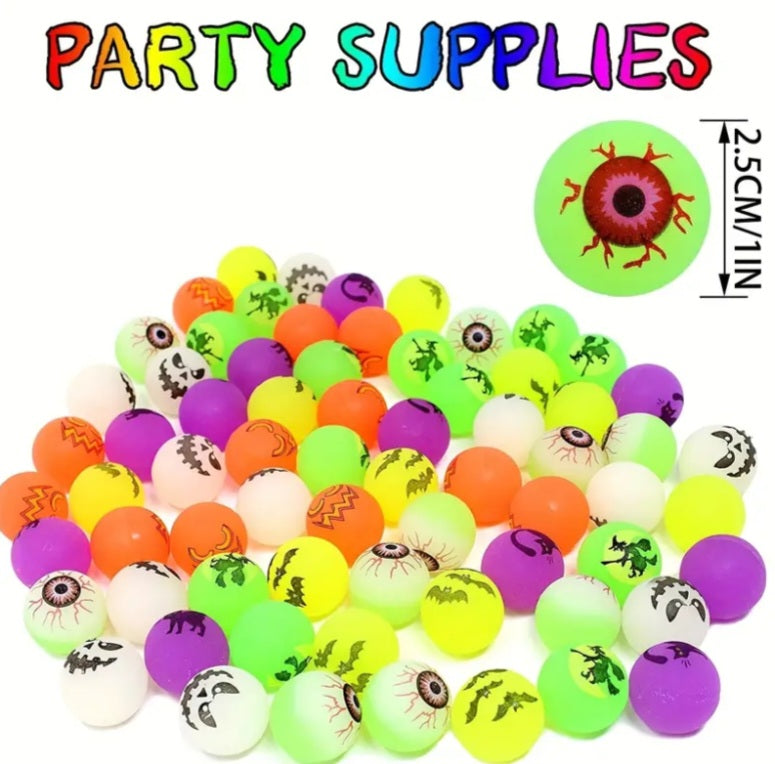 Random Halloween Glow Bouncy Ball.