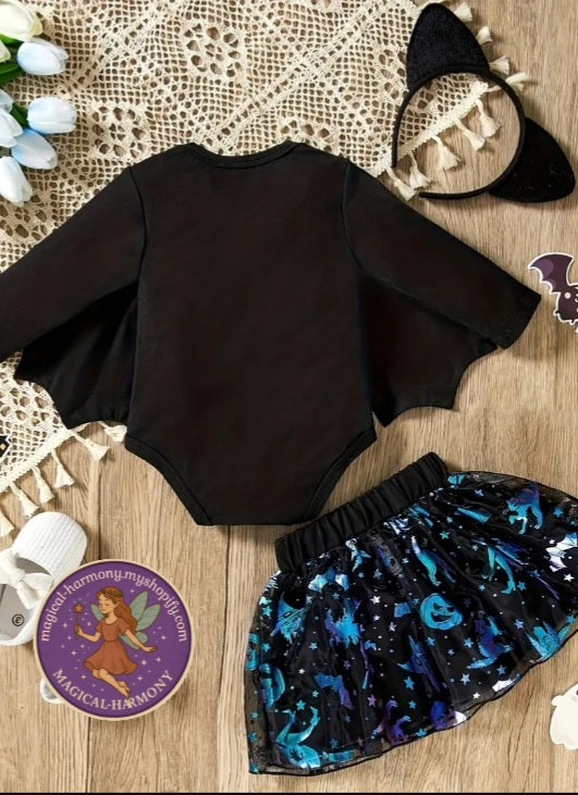 Cute 3 Piece Halloween Dress Up.