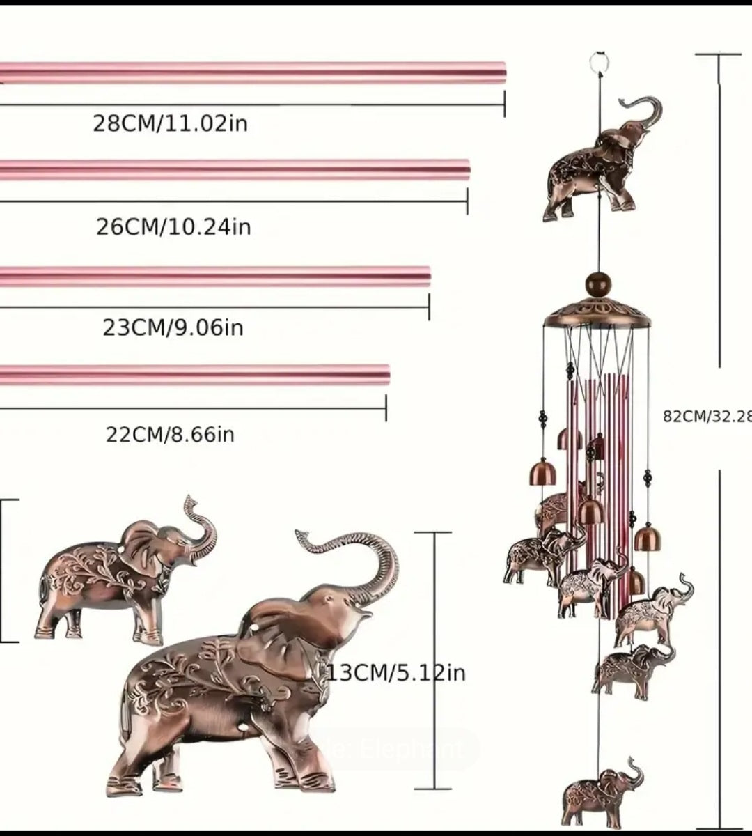 Elephant Wind Chime