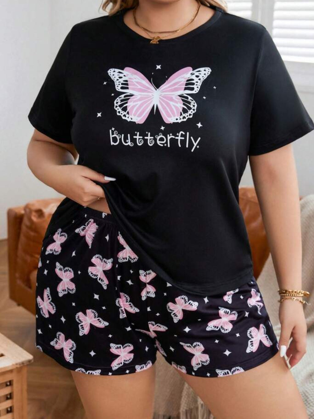 Butterfly Pajama Set