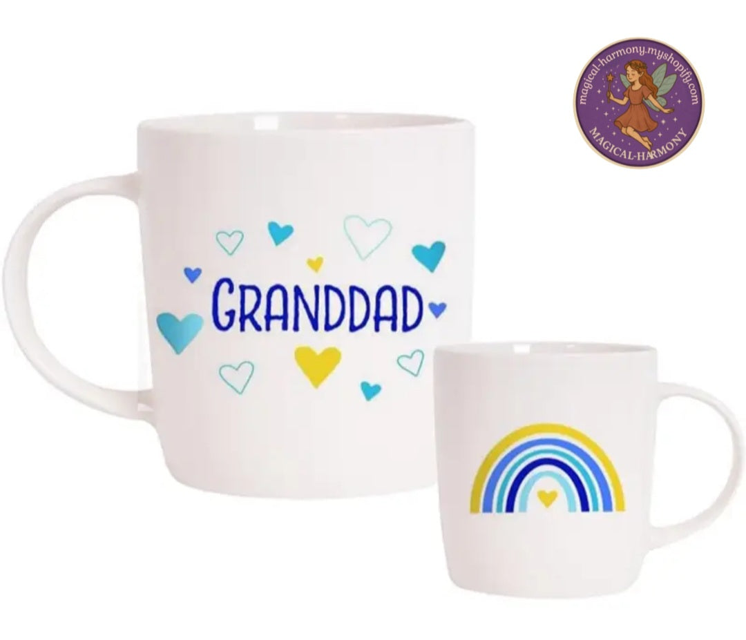 Set of 2 Grandma & Grandad Mugs