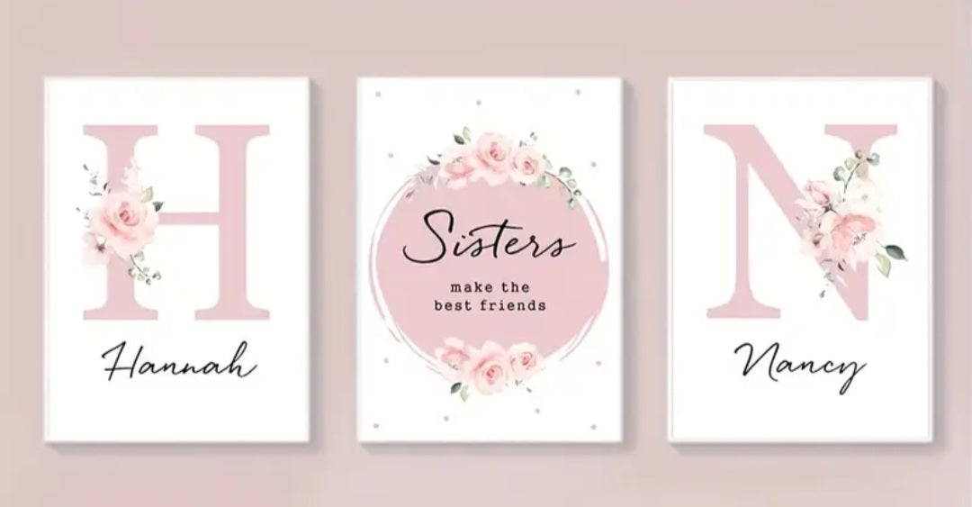 Sisters Art Canvas