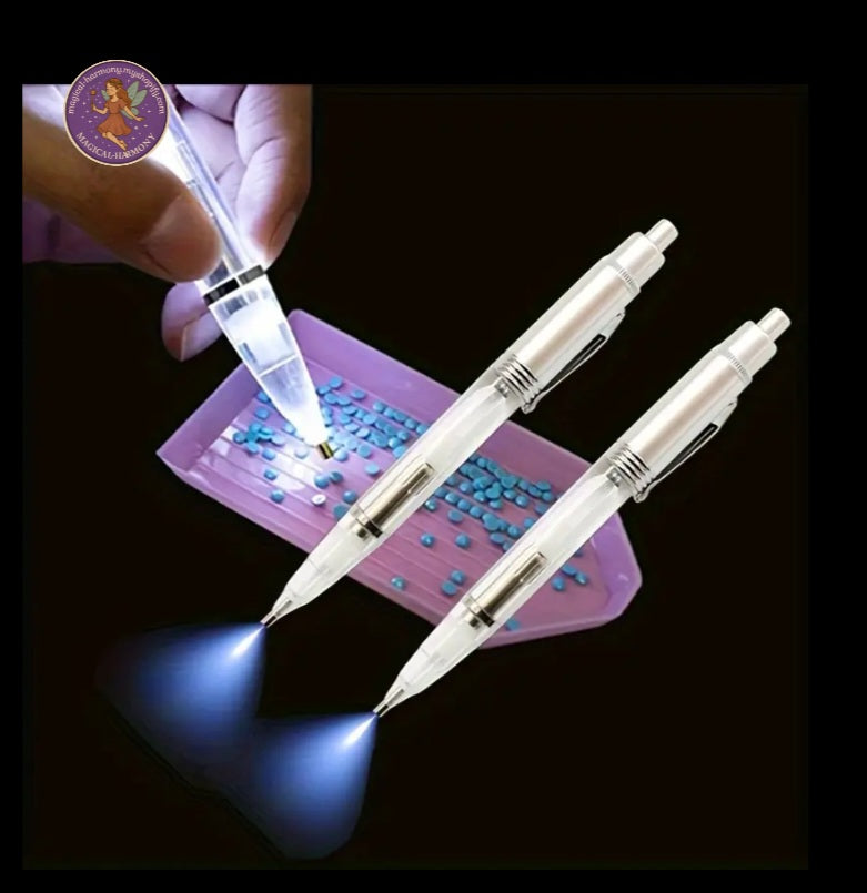 2X LED Light-Up Diamond Painting Pen