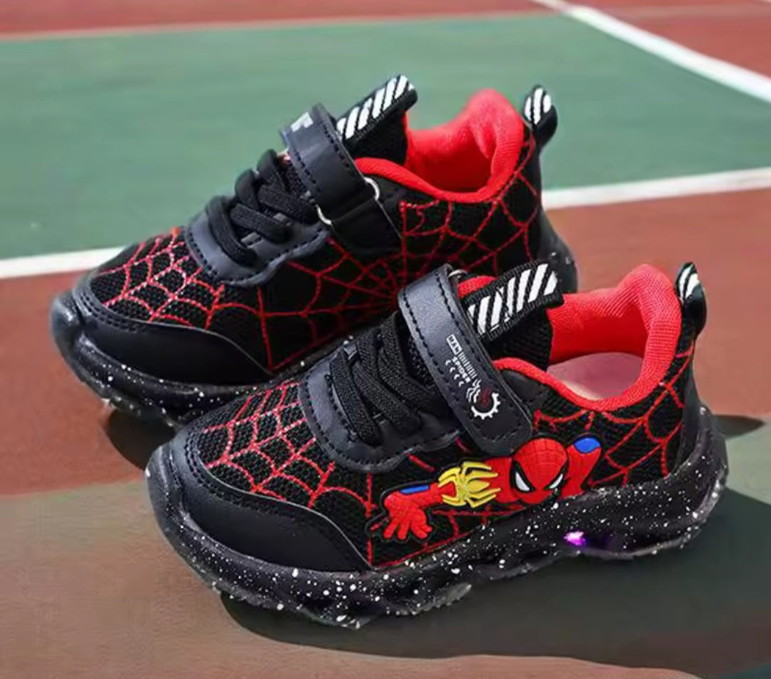 Spidey Shoes With Lights