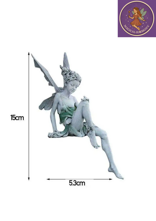 Resin Craft Landscaping Yard Decoration HoOutdoor Fairy Statue Garden Ornament