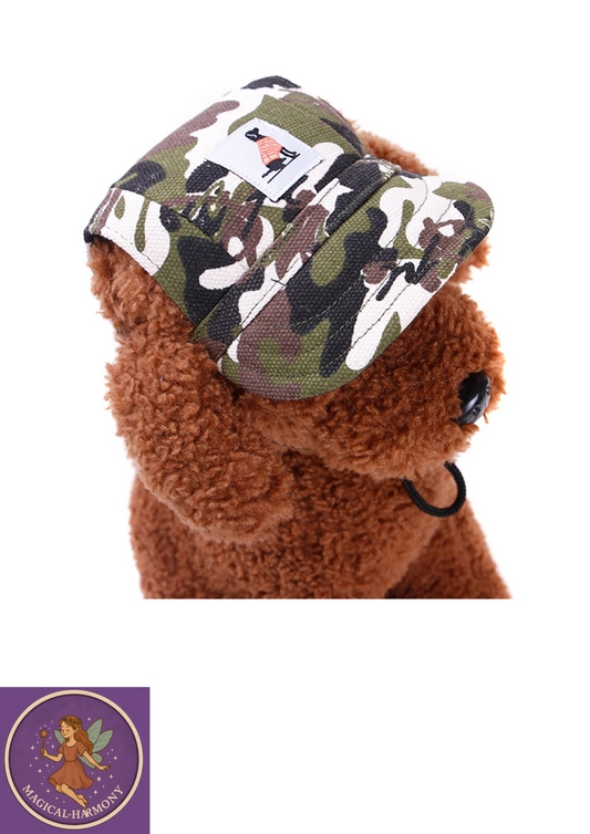 Pet Hat with Ear Holes Adjustable Baseball Cap for Large Medium Small Dogs Summer Dog Cap Sun Hat Outdoor Hiking Pet Products