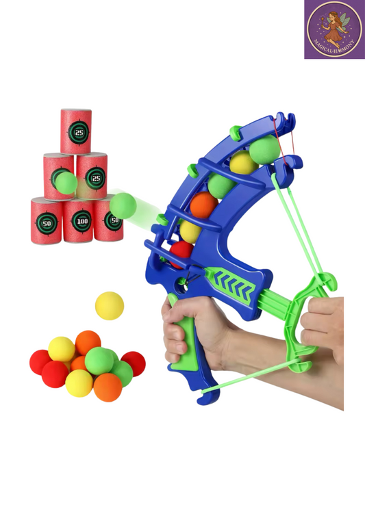 Soft Bullet Target Practice Toy for Children, Educational Shooting Practice Toys with Soft Bullets