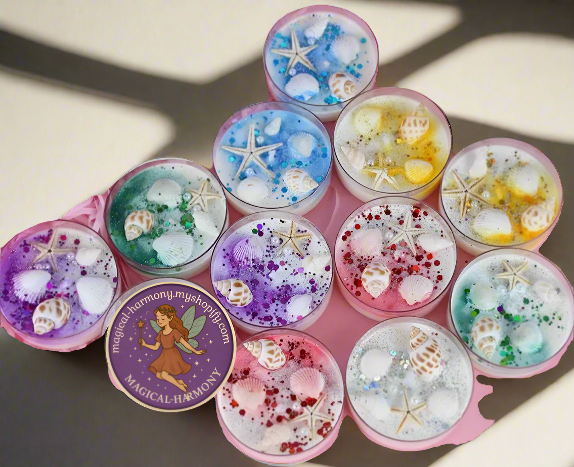 6pcs Shell-Themed Aromatherapy Candle Gift Box