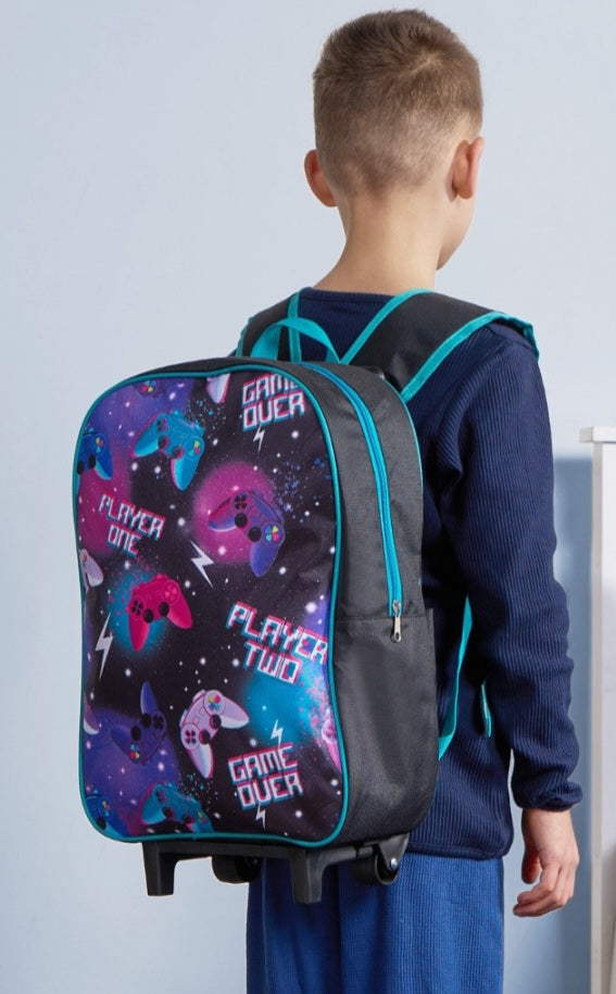 kid's Trolley Backpack - Multi