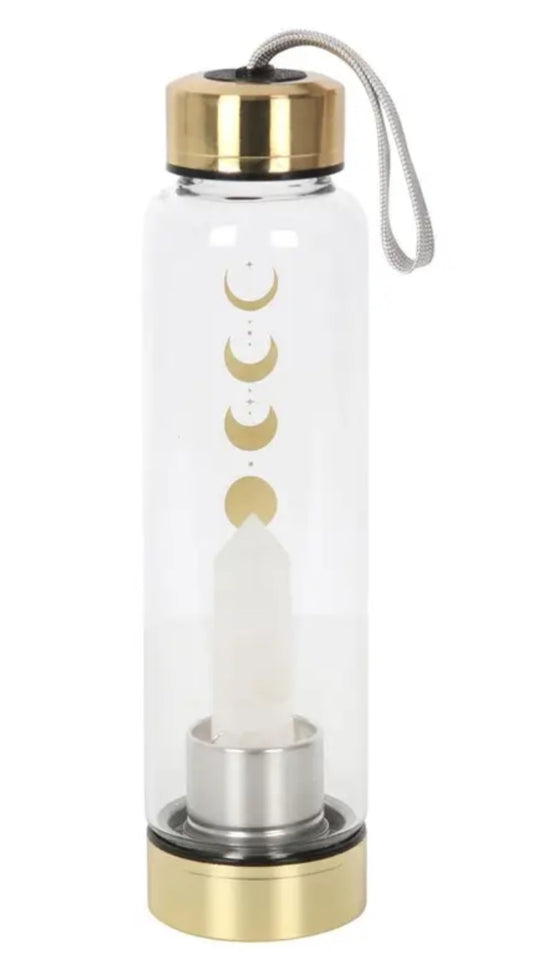 Moon phase water bottle