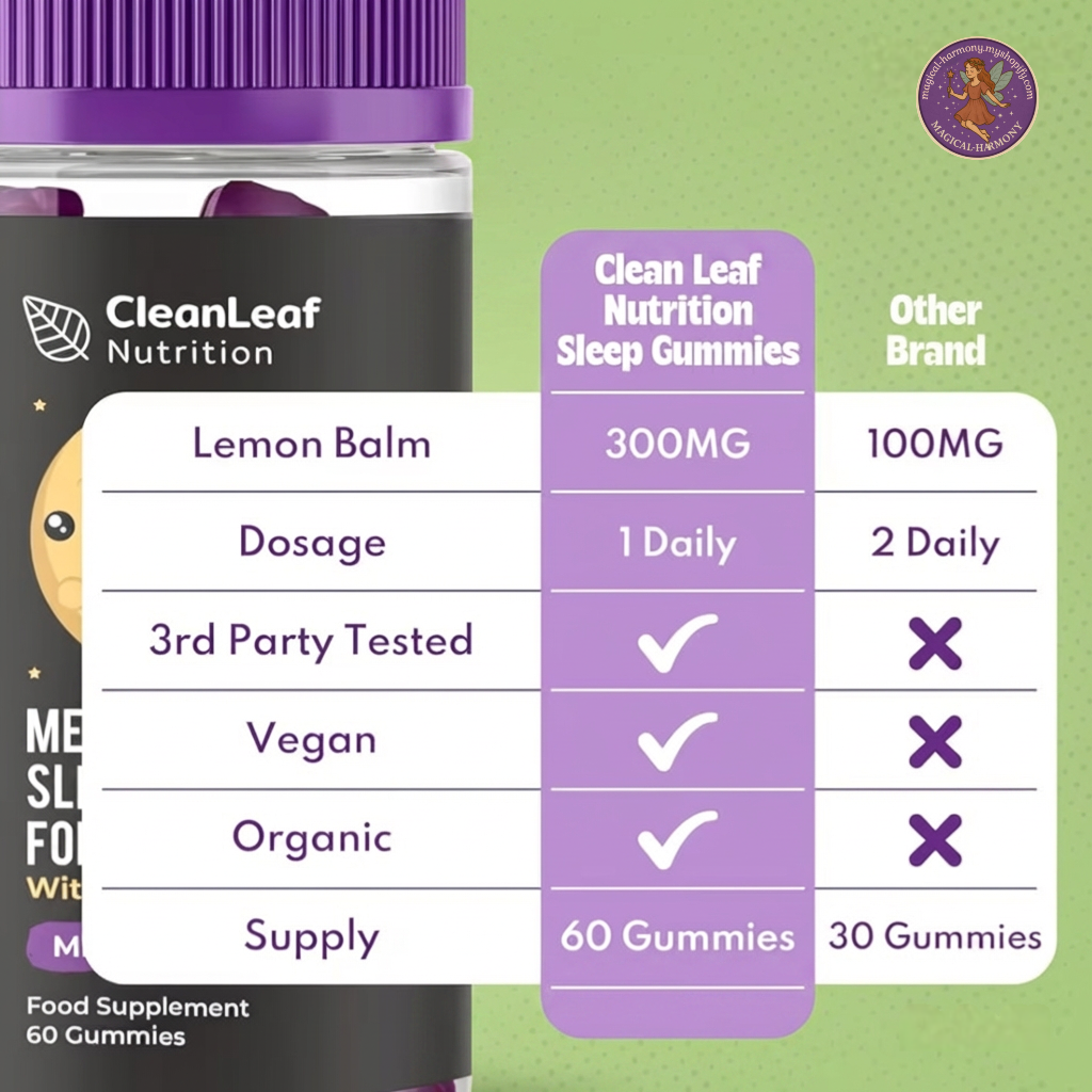 Natural Sleep Support Gummies for Kids