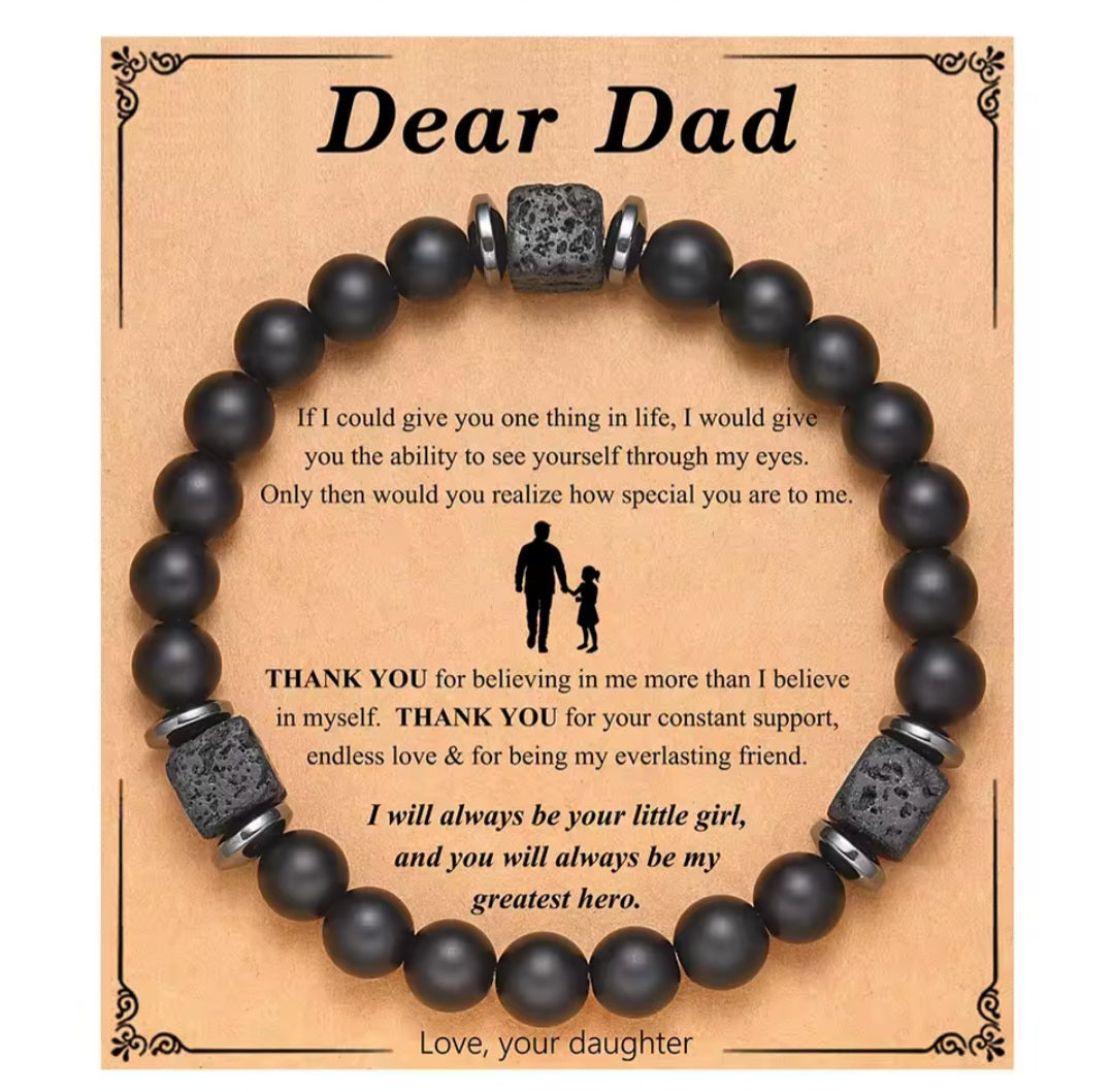 Dad Bracelet From Daughter