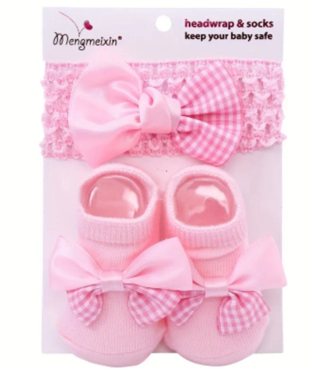 Adorable Baby Bow Gift Sets