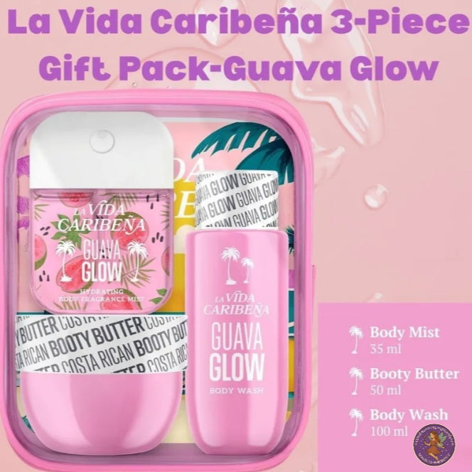 La Vida Caribeña 3-Piece Body Care Gift Set for Women.