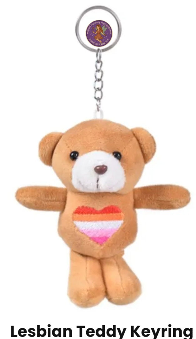 Cute teddy keyrings