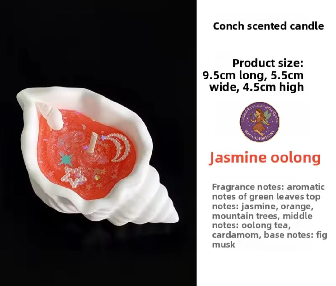 Scented Aromatherapy Seashell Candles