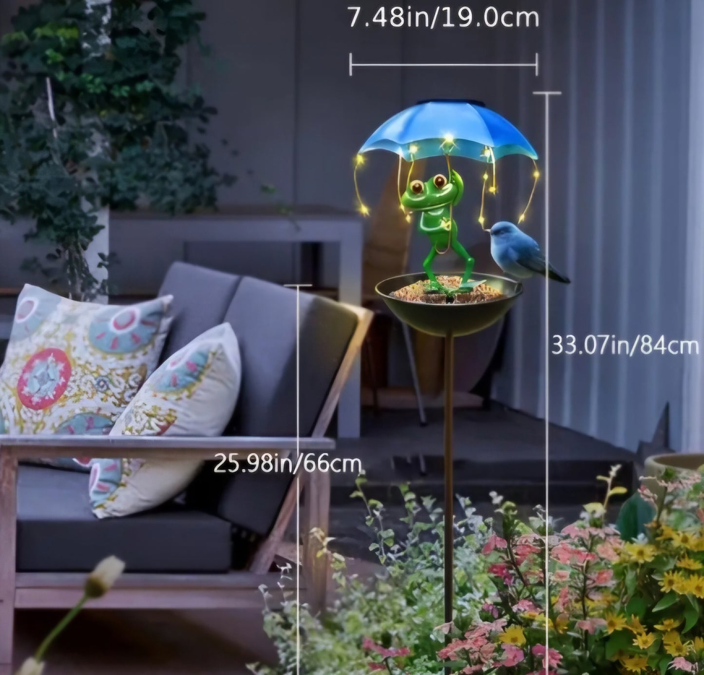 Solar Powered Frog