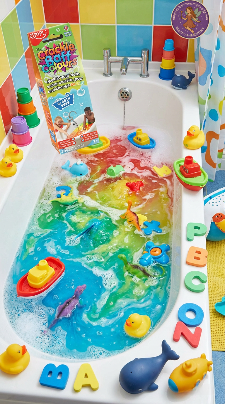 Crackle Baff Colours 3 Pack