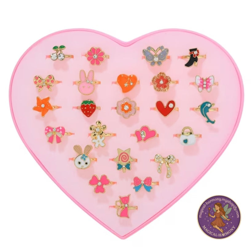24 Piece Dress Rings