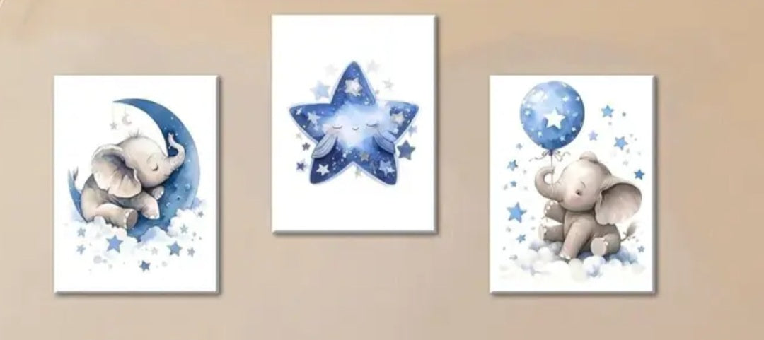 3pcs Framed Canvas,